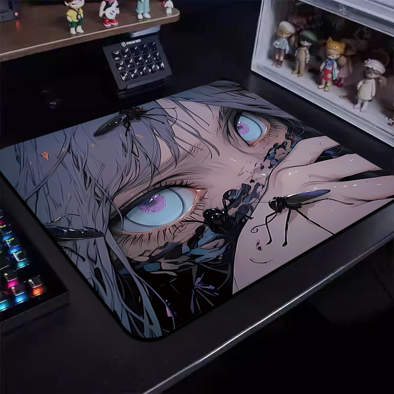 カスタマイズされたアニメーション汚れに強いeスポーツ特大マウスパッド、厚みのある滑り止めゴム底コンピュータデスクパッド、インターネットカフェゲームホーム|undefined