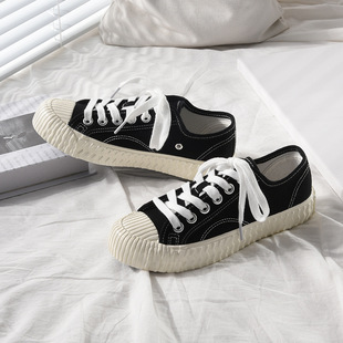 Casual Shoes Men's Canvas Shoes Men's and Women's Couple Shoes Korean White Shoes Women's MIS-8655