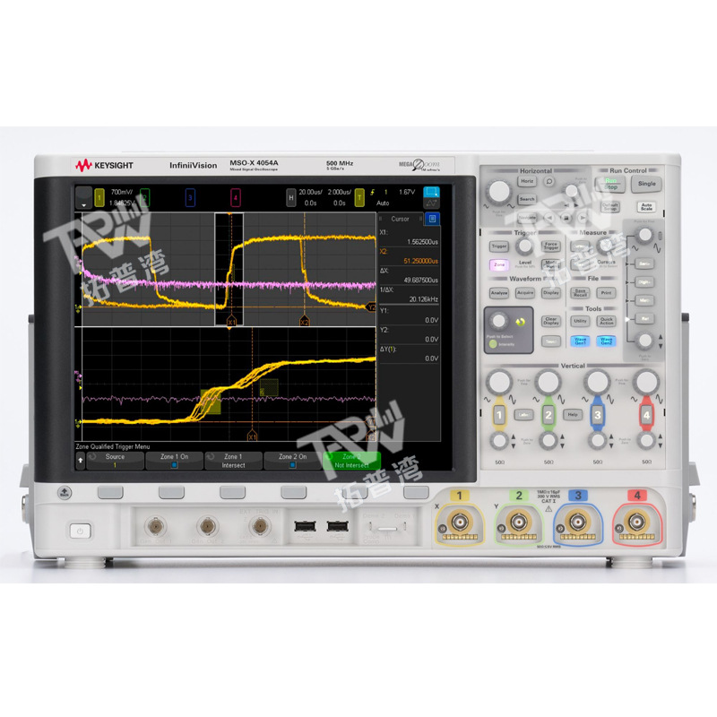 Keysight是德科技 500MHz 4+16组合通道 MSOX4054A混合信号示波器