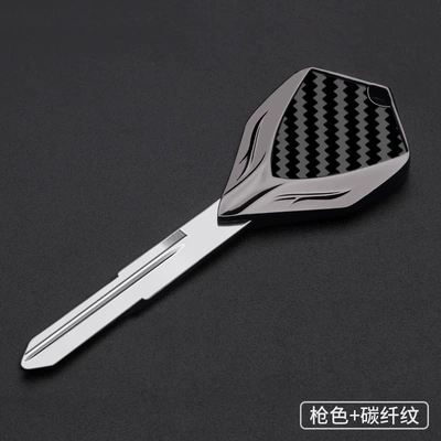 Yamaha R125/R15/R25/R3 Mt15/Mt25 – Motorcycle Key - gun-color-carbon-fiber-pattern-ymh-057
