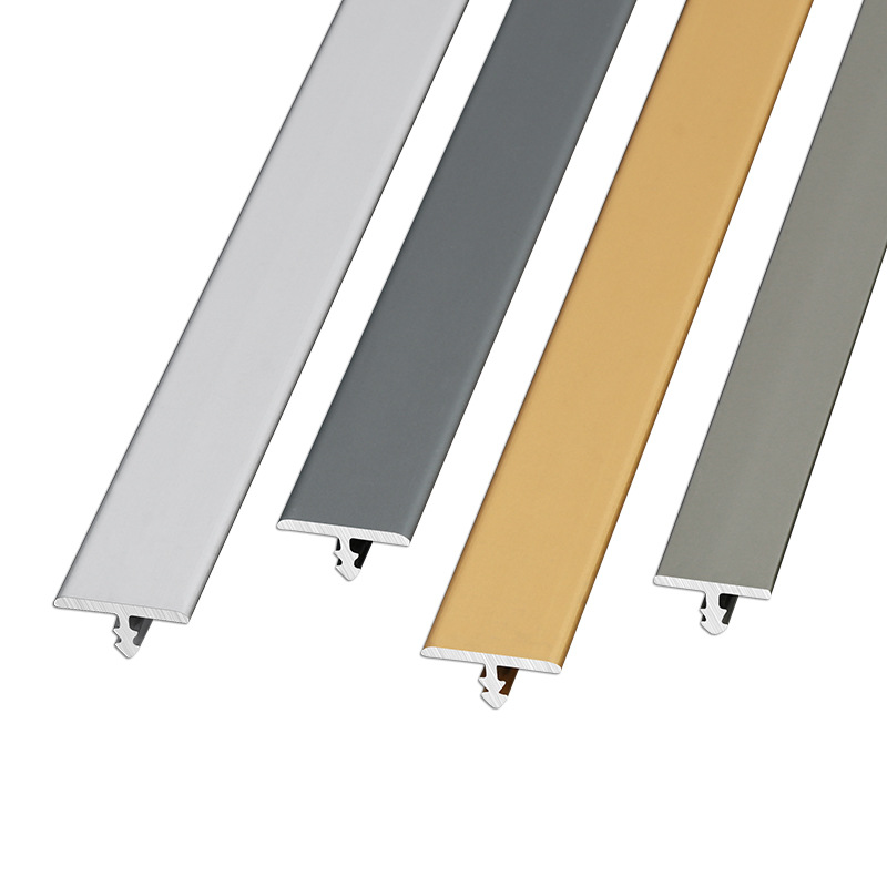 Perfil en T de Aleación de Aluminio Mate Incrustado para Paredes y Azulejos image 5