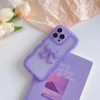 Wave three -dimensional butterfly is suitable for vivox70pro mobile phone case iqooneo5 soft reno8 solid color Realme gt