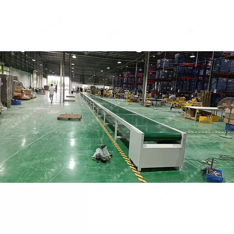 物流快递分拣流水线工厂仓储上下货传送机爬坡皮带输送机皮带机