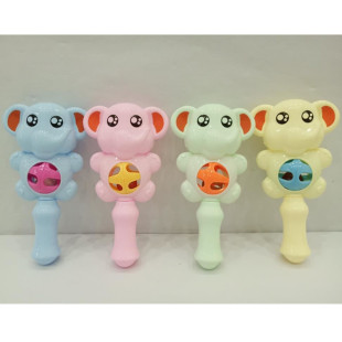 Baby toy elephant rattle environmental protection material