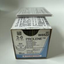 缝合线 W8522 强生缝合线3-0 聚丙烯不可吸收缝线爱惜康 普利灵