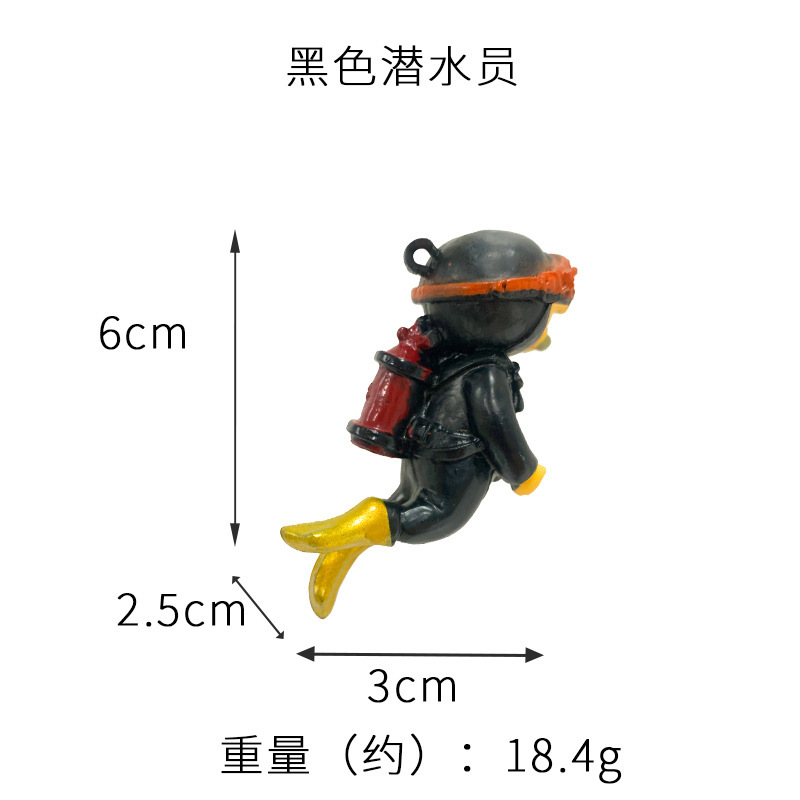 블랙 다이버 레귤러(라인과 볼 포함)