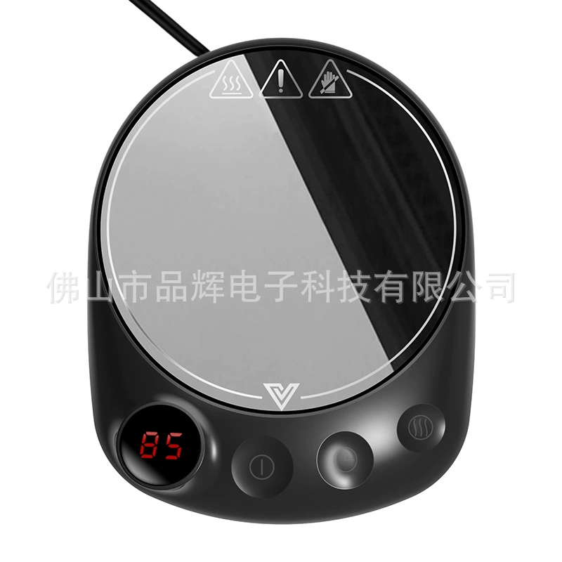 Подогреватель для чашек с термостатом на 85 градусов, керамический подогреватель для кофе и чая, нагревательная подставка PTC для чашек