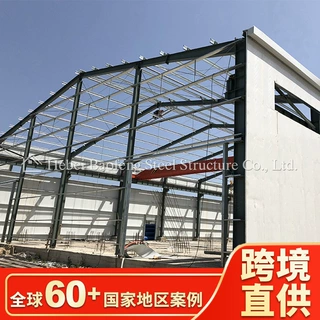 外贸钢结构厂房钢结构建筑广东钢构厂家承接国内外钢结构工程跨境