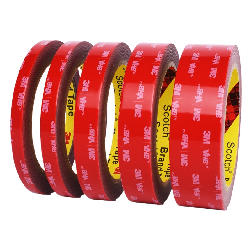 3m両面テープ卸売りは強力な車家両用泡綿テープシール防水耐高温3Mテープをカスタマイズできる