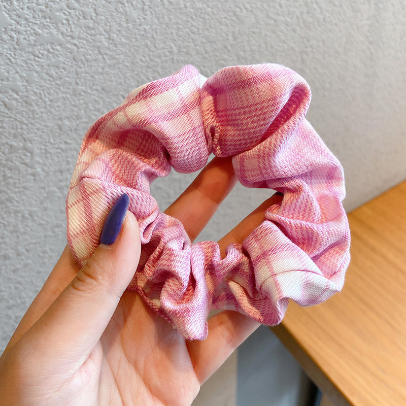 Ballet estilo encaje intestino grueso lazo para el cabello de alto valor con cola de caballo cuerda para el cabello flor para la cabeza niña de verano bola cabeza cuerda para el cabello accesorios para el cabello