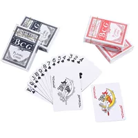 Игральные карты BCG полные задние широкие карты (красные и синие) 54 бумажные игральные карты Внешняя торговля производители покера оптом