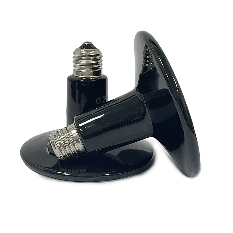 Дальней инфракрасной керамической нагревательной лампы весь день Отопление долгую жизнь рептилий ПЭТ изоляции керамической нагревательной лампы