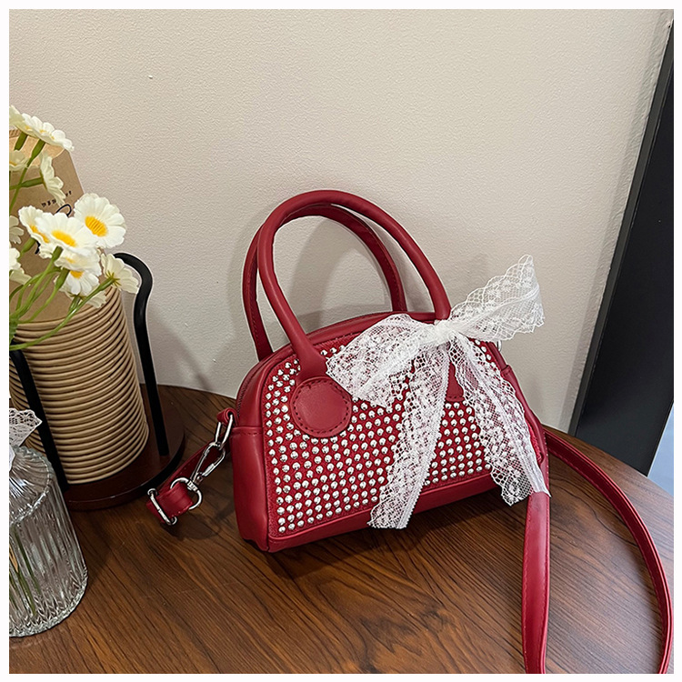 178g Weight Polyester Lining Material Sewing Thread Fashion Element Zipper Closure Type Single Shoulder Strap Strap Type Saddle Bag Bags Type Casual Occasion Pu Leather Material Bow Knot Pattern All Seasons Season Women's Gender Streetwear Style Square Shape Women's Pu Leather Bow Knot Streetwear Sewing Thread Square Zipper Saddle Bag 13