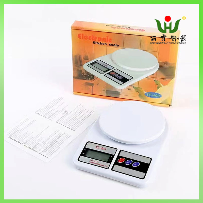 家用精准克重秤SF400电子秤10公斤跨境高精度克数蛋糕烘焙厨房秤