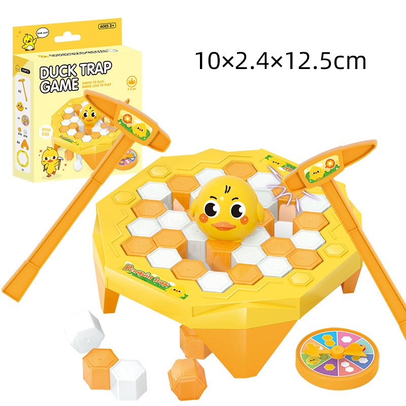 Rompiendo el hielo transfronterizo Pingüino rescate pequeño pingüino juego de peste hielo niños inteligencia de escritorio para niños juguetes entre padres e hijos al por mayor