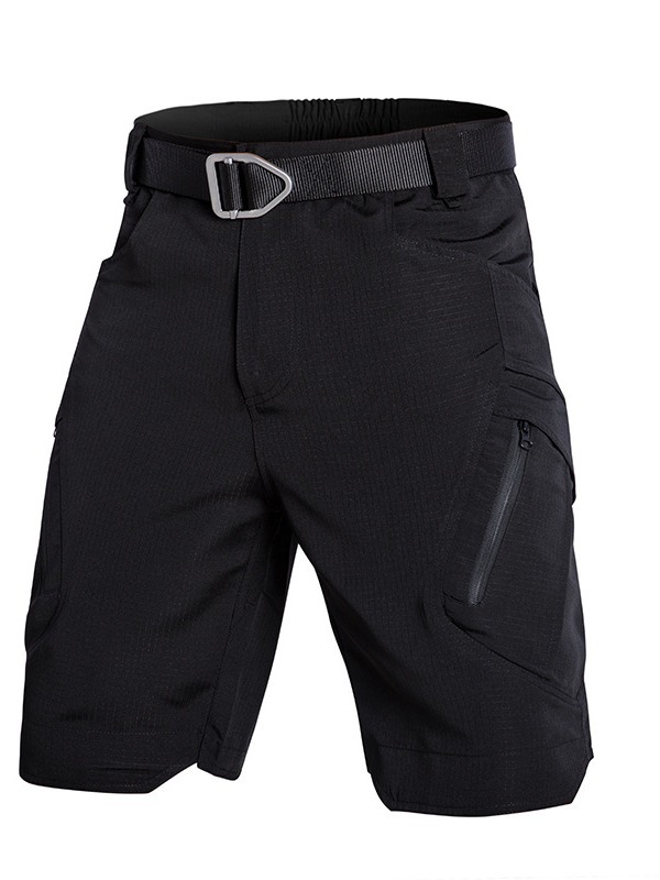 Venta directa de fábrica pantalones cortos resistentes al desgaste a prueba de agua IX9, monos multibolsillos, pantalones tácticos de cinco puntos, pantalones de entrenamiento de camuflaje de verano