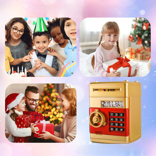 High-Quality Small House Savings Bank with Large Capacity Cartoon Storage Box, Children's Bank for Kids, Gift for Children's Day