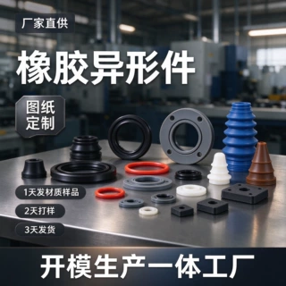 橡胶异形件开模定制EPDM丁腈NBR氟胶硅胶耐高温防水耐磨密封件