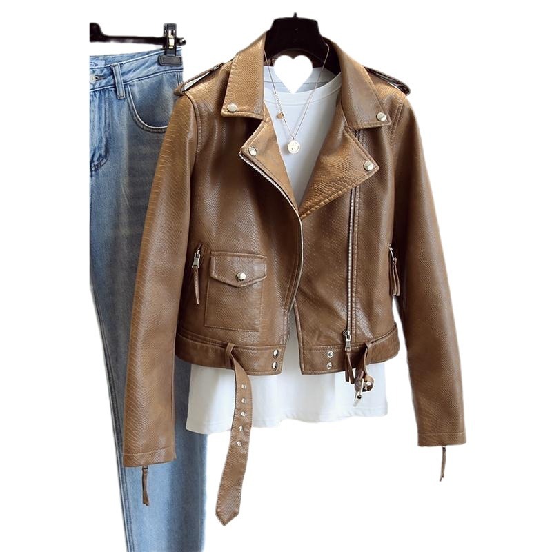 Leather Jacket Detail