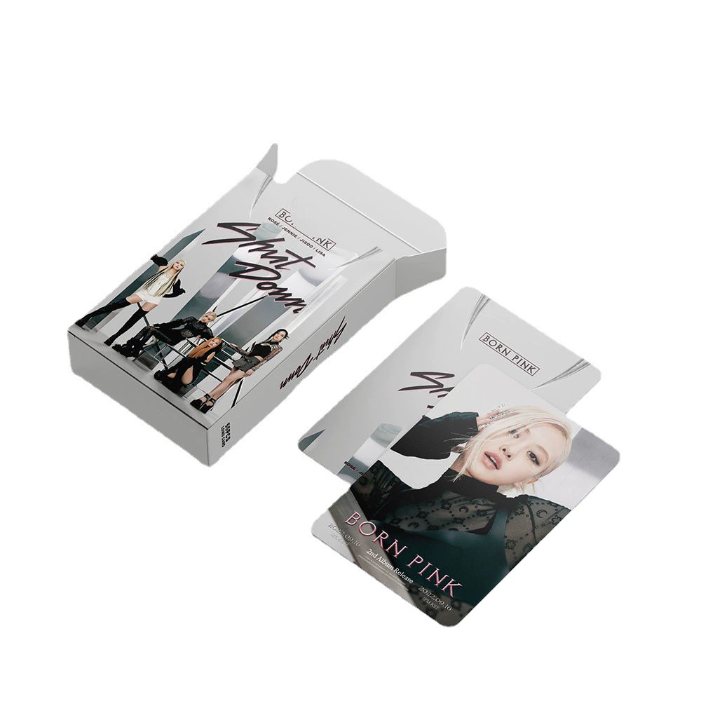 Подходит для новой обложки альбома Blackpink?small card поддерживающий вентилятор фан новый постер фото lisa Jin Zhixiu Pucai YOMO
