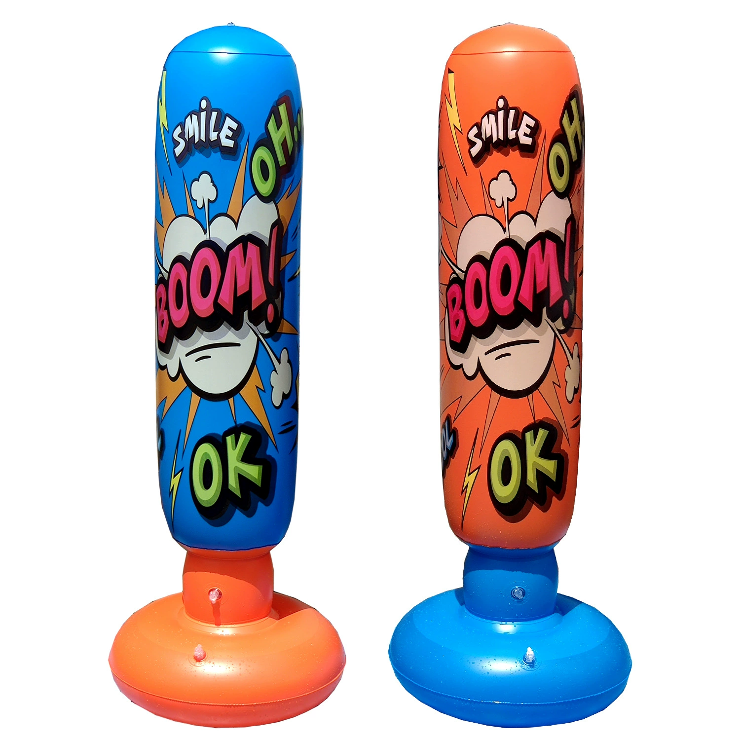 Производители на складе детская игра надувная боксерская колонна вентиляционная игрушка из ПВХ тумблер ставит складную колонку для борьбы с давлением