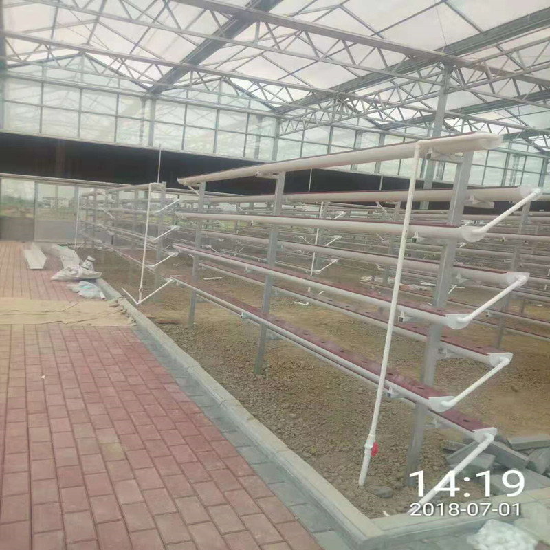 Venta de instalaciones de cultivo sin suelo tubo semicírculo hidropónico plantación agrícola 110 tubo sistema de cultivo sin suelo