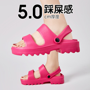 �羳�¿��ļ��ǹ�ɫ�⴩���eva����ЬŮ5CM���߃ɴ���Ь���l