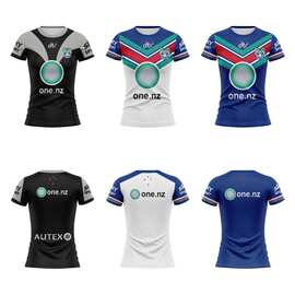 NRL橄榄球衣2023勇士纪念短袖上衣女运动衫跨境供应一件
