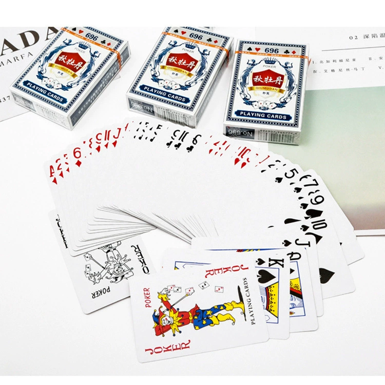 Один Юань магазин поставки осень пион Шахматная карта игральная карта Вечеринка настольная игра карта Крытый Открытый Отдых развлекательный продукт один