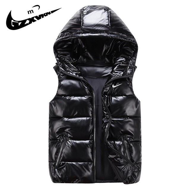 Cross-Border Autumn and Winter Clothing Korean Style Men's and Women's Vests, Shiny Boys' and Girls' Couple Vests, Thickened Warm Vests, Workwear Cross-Border Autumn and Winter Clothing Korean Style Men's and Women's Vests, Shiny Boys' and Girls' Couple Vests, Thickened Warm Vests, Workwear
