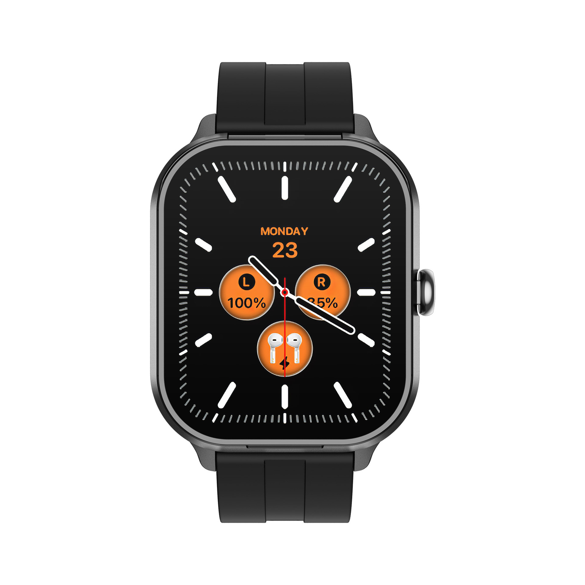 D8pro aleación de zinc reloj inteligente auriculares 2 en 1 Bluetooth llamada música multifuncional NFC silicona deportiva