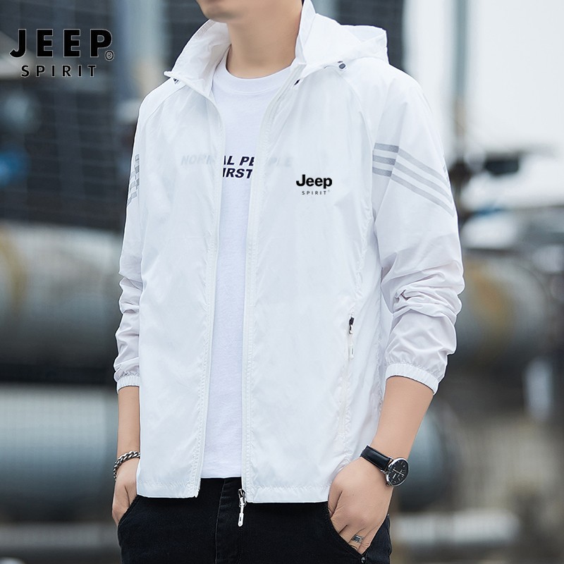 Summer Men's Sun Protection Clothing Men's Upf50+ Anti-Uv Ice Silk Sun Protection Clothing Men's Thin Jacket Quick-Drying Fishing