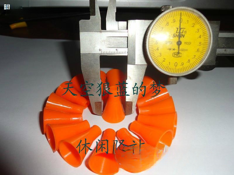 Plastic arrow nocks, tail vanes, arrow tips, stainless steel long painted tail pieces