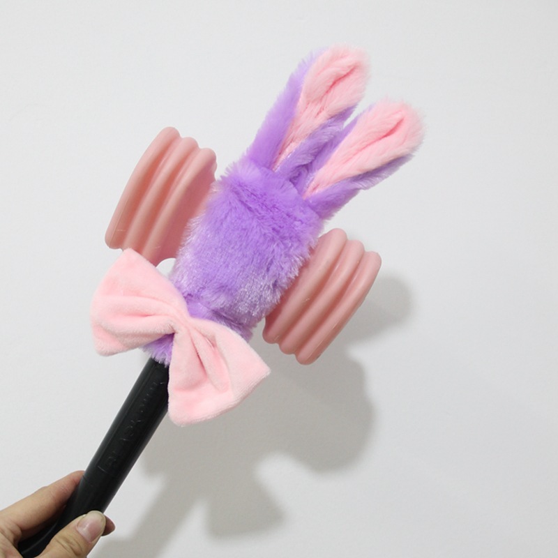 韓国PINKサポートスティックライトセット、パウダーマルチカラー、エアハンマースティックぬいぐるみセット、周辺機器、リサフラッシュスティックBLACK|undefined