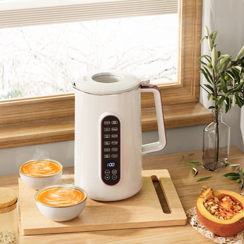 110V & 220V破壁豆乳製造機全自動家庭用料理ミニ多機能1.2l 1.5リットル豆乳製造機|undefined