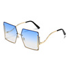 Trend sunglasses, metal glasses, 2022 collection, European style, gradient
