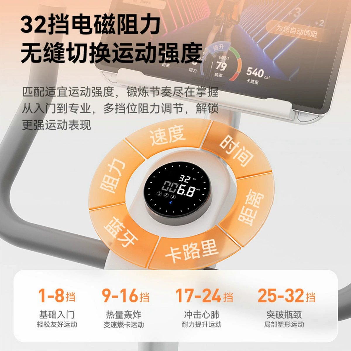 [ Zhuifeng MINI электродвигательный велосипед домашняя тренировка велотренажер, домашний аэробный гонка сжигание жира]