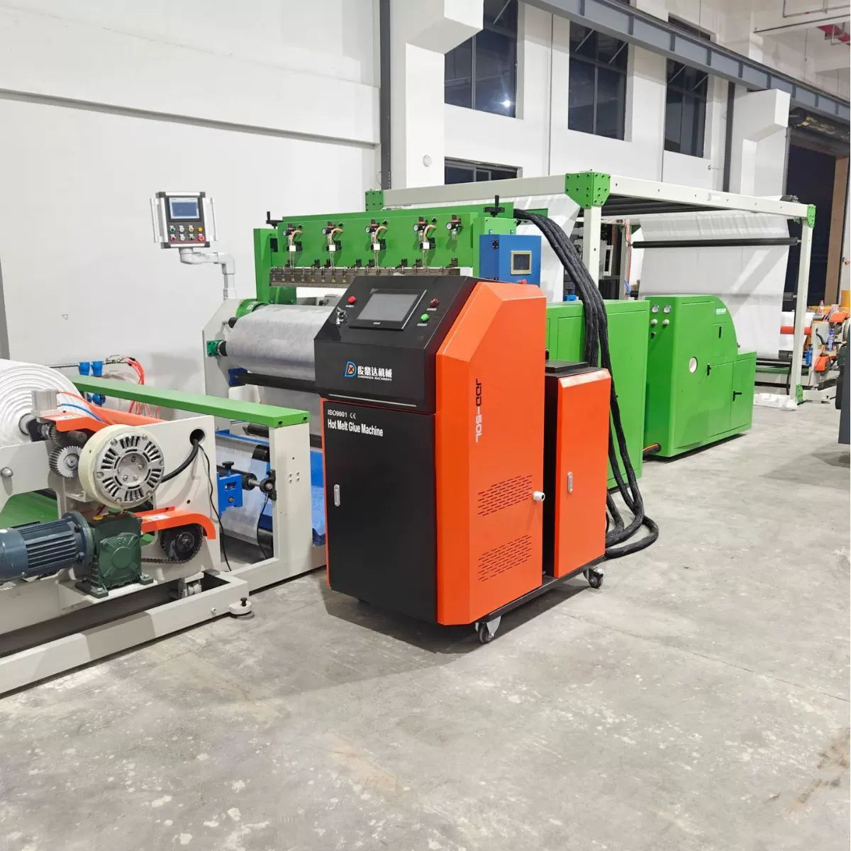 热熔胶复合机 喷胶复合机喷胶机 无纺布复合热熔胶涂布机喷涂设备