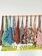 韩国emis同款帆布包韩国大东门豹纹碎花雏菊繁花单肩包购物袋