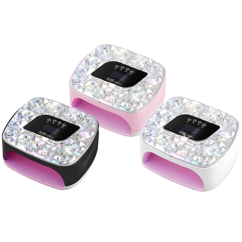 Transfronterizo 268W de alta potencia de manicura máquina de manicura colorida lámpara de fototerapia lámpara UV secado rápido de manicura especial lámpara de horneado