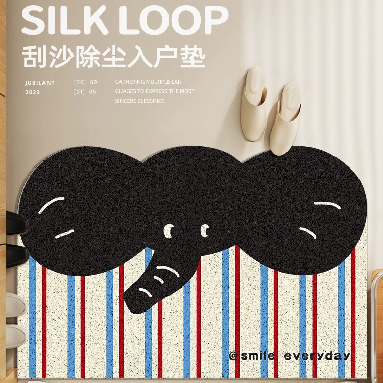 Мультяшный коврик для домашних дверей