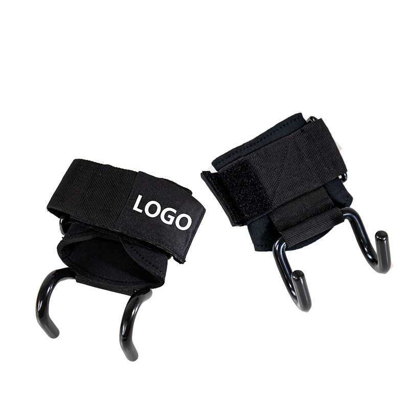 Levantamiento de pesas Booster Hook pull-up wrist Booster Hook protección de la muñeca entrenamiento de fuerza Boost doble gancho Barbell hard pull