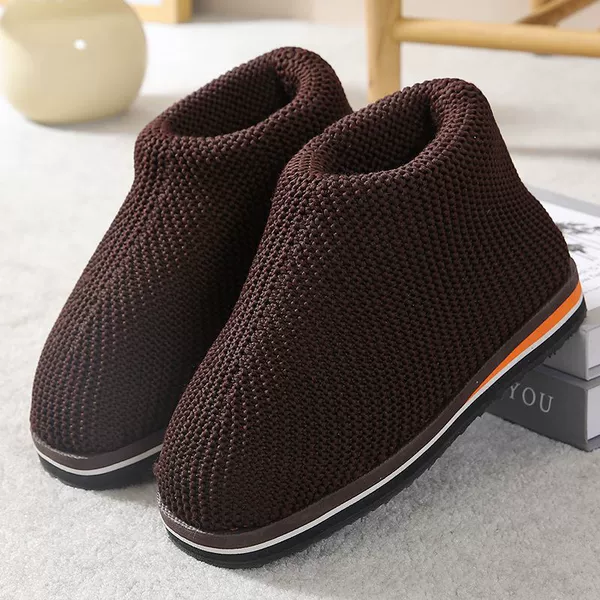 ◣Solid color dark coffee