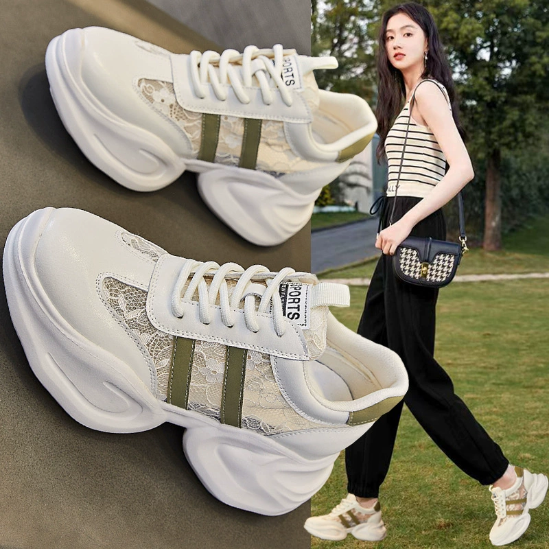 Новая спортивная сетка с одной обувью для женщин (на фото 3)