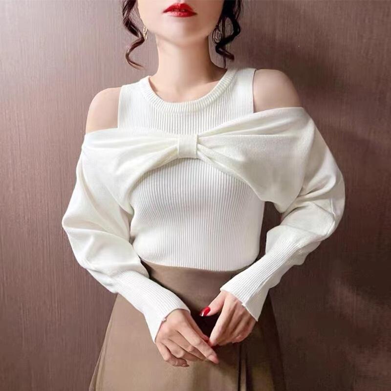 Vest and shawl knit sweater two-piece set, new autumn/winter 2026 slim-fit top with a stylish base sweater design