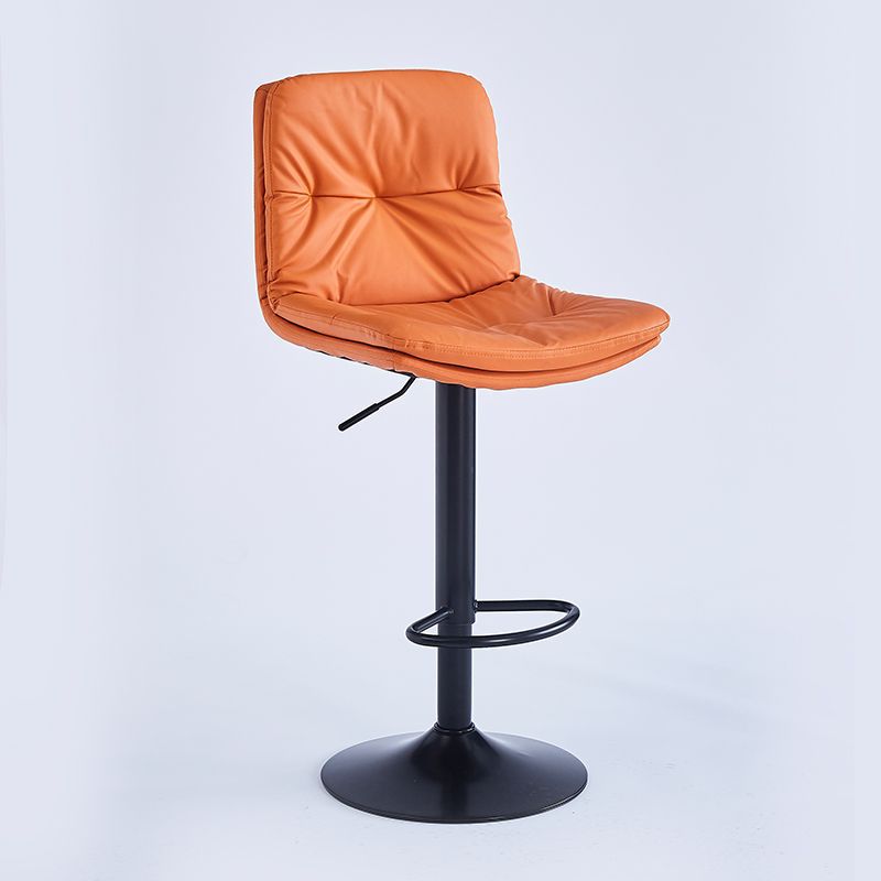 Silla de bar nórdica, respaldo moderno y simple, silla de bar de lujo, elevación y cajero giratorio, taburetes de bar altos. image 13