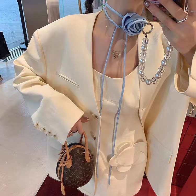 3#꽃목걸이-블루(오리지널)