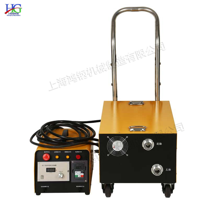 双轴管道清洗机 煤气初冷器管道疏通 制药厂电厂凝结器清洗设备