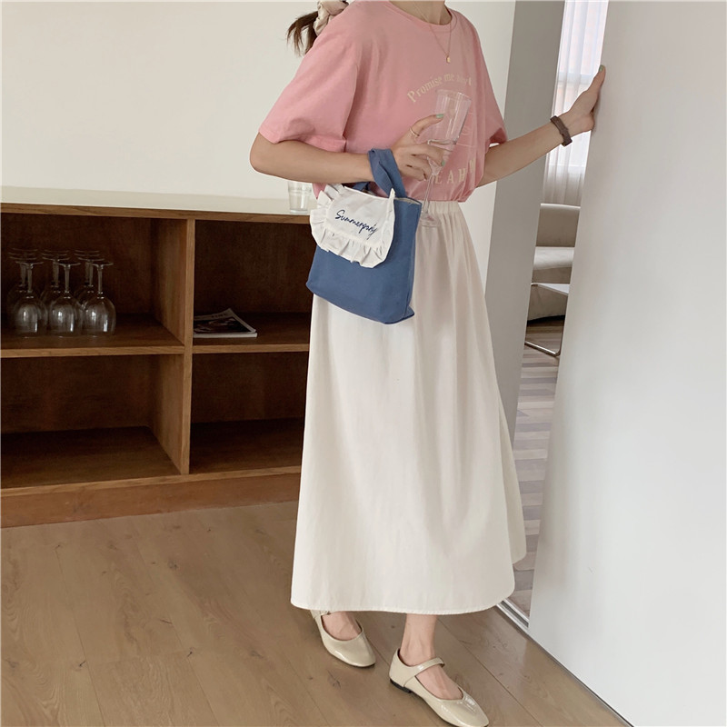 1441 Japanese and Korean chic Sweet ruffled bento Bag, Fresh embroidered hand-held small cloth bag, girl student bag wholesale undefined
