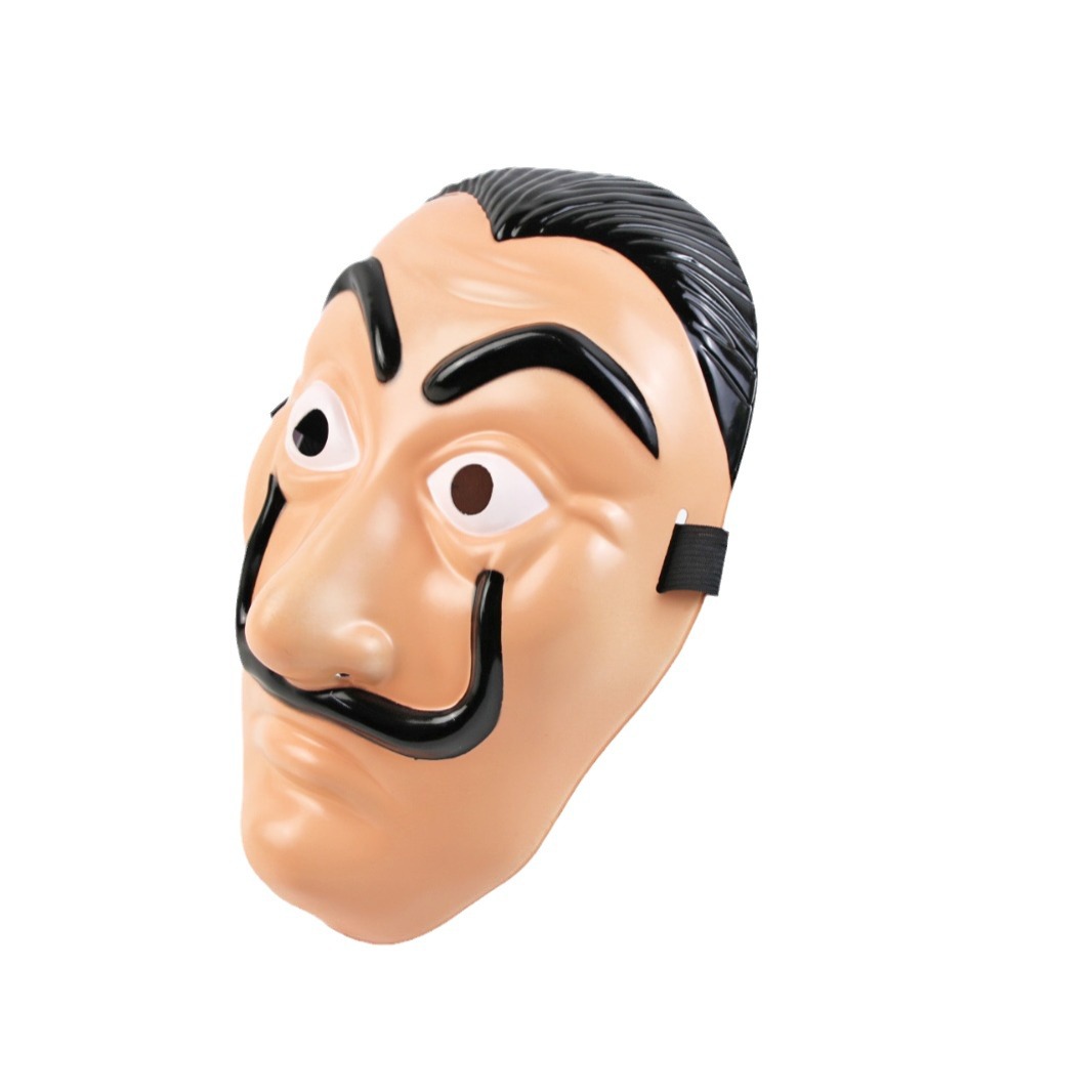 Máscara de PVC de La Casa de Papel, Estilo Dali, para Disfraces de Fiesta y Festivales